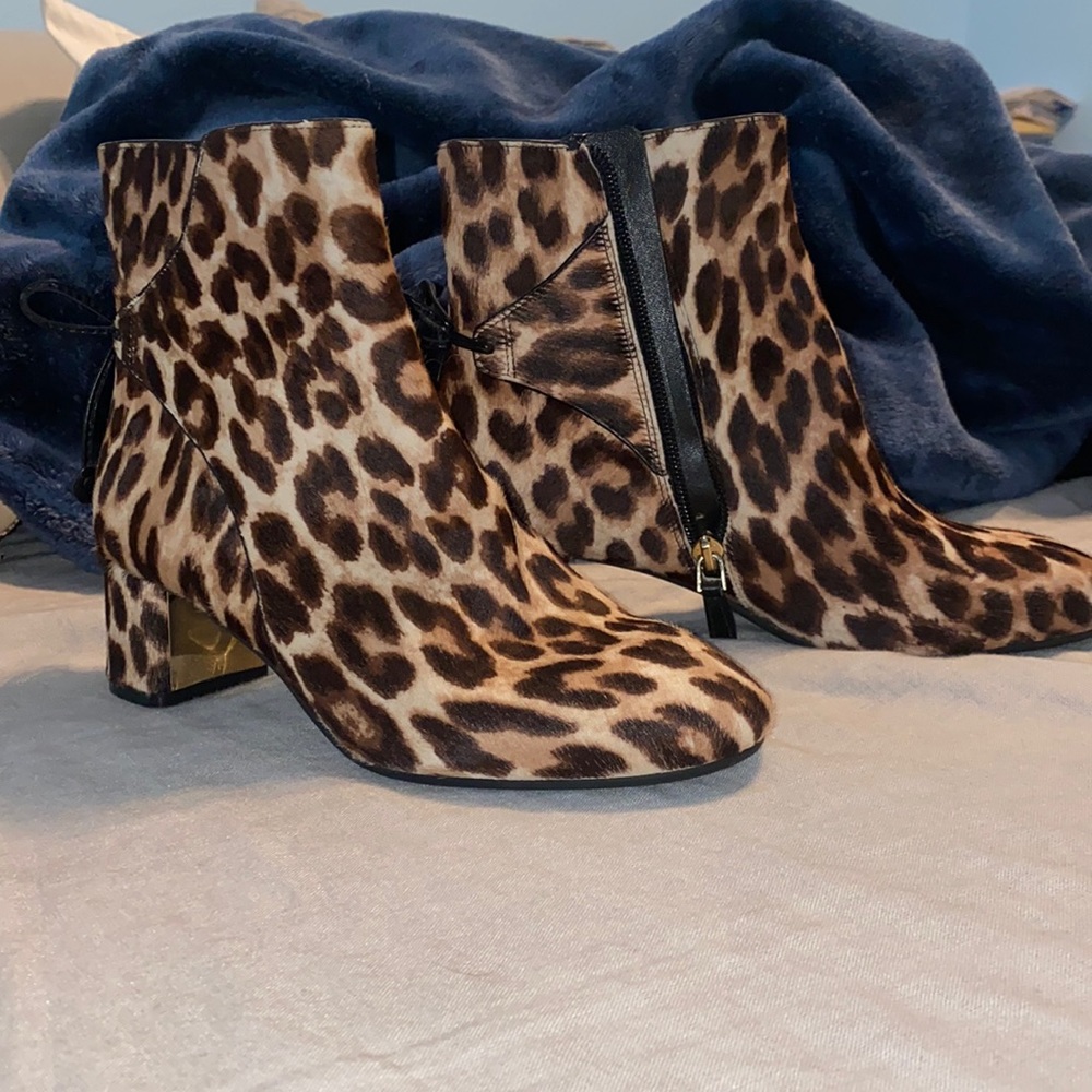 Tory Burch Laila Calf Hair Booties